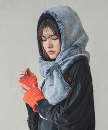 ORIENT MILLINERY フード付きマフラー ORIENT MILLINERY フード付きマフラー