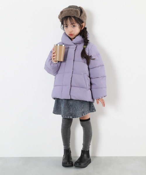 洗える ファイバーダウン ショールカラー Aライン ジャケット（ダウン