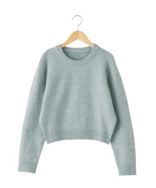 CHAN ME(チャンミ)の「ミックスヤーンニット(ニット/セーター・レディース・ベージュ系/ピンク系/ブルー系・MEDIUM/LARGE/X-LARGE)」の4枚目の写真
