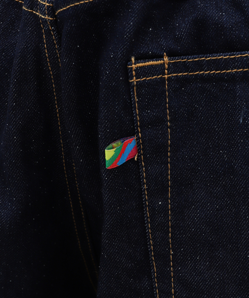 is-ness（イズネス）の「【is-ness / イズネス】SILK DENIM 5PK BALLOON PANTS（デニムパンツ・メンズ・ネイビー・LARGE/MEDIUM）」の13枚目の写真