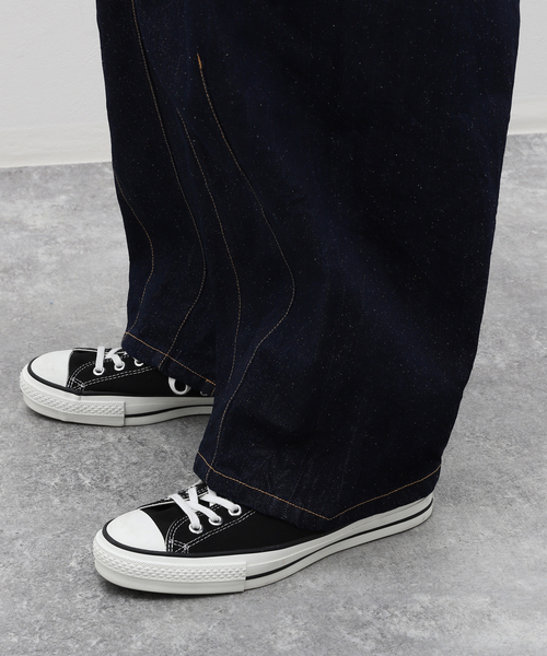 is-ness（イズネス）の「【is-ness / イズネス】SILK DENIM 5PK BALLOON PANTS（デニムパンツ・メンズ・ネイビー・LARGE/MEDIUM）」の14枚目の写真