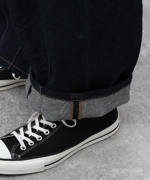 is-ness（イズネス）の「【is-ness / イズネス】SILK DENIM 5PK BALLOON PANTS（デニムパンツ・メンズ・ネイビー・LARGE/MEDIUM）」の15枚目の写真