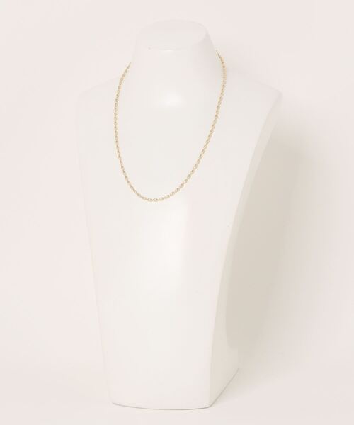 FOREVER 21(フォーエバー トゥエンティーワン)の「楕円ボールチェーンネックレス(ネックレス・レディース・シルバー/ゴールド・FREE)」の5枚目の写真