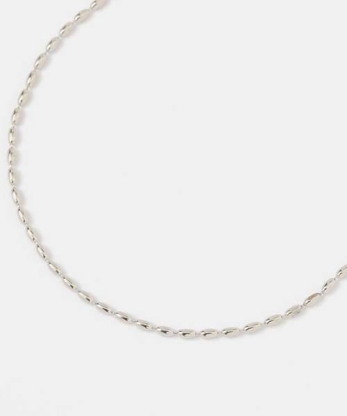 FOREVER 21(フォーエバー トゥエンティーワン)の「楕円ボールチェーンネックレス(ネックレス・レディース・シルバー/ゴールド・FREE)」の3枚目の写真