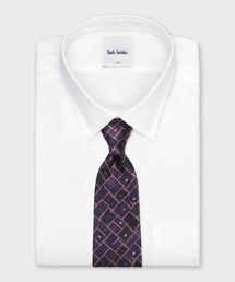 Y6111【未使用】イタリア製*ポールスミス /PAUL SMITH*シルク100％*総柄*ロゴ入り*ストール*襟巻き*ブラック系 Paul Smith(ポール・スミス)の通販 - TiCTAC - ヌーヴ・エイオンライン