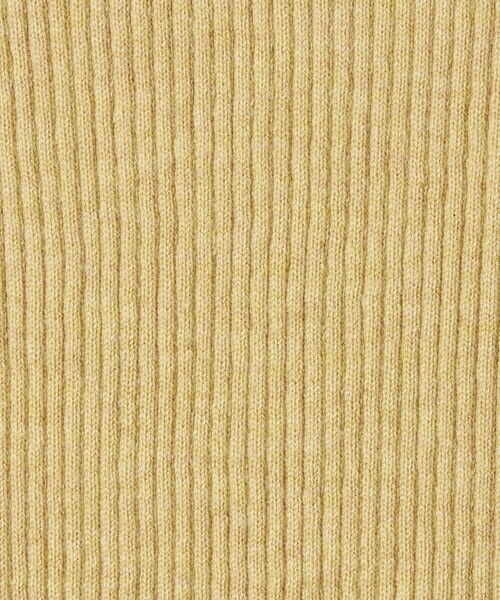 EMMEL REFINES（エメルリファインズ）の「＜EMMEL REFINES＞EM リブ エリツキ ニットプルオーバー ＆ オフショルダー（ニット/セーター・レディース・ベージュ/イエロー・FREE）」の18枚目の写真