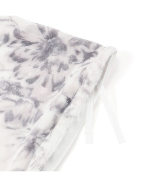 セール】WARMY ボタニカルフラワー 掛け布団カバー シングル グレー