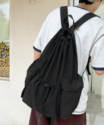 lilful（リルフル）の「【 4color 】ドロストシャーリングナイロンバックパック（バックパック/リュック）」