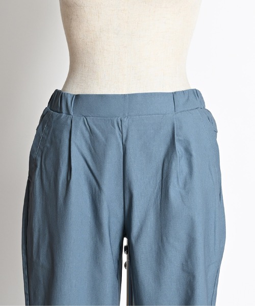 MARAI(マーライ)の「ストレッチテーパードパンツ スリムパンツ(その他パンツ・レディース・ブラウン/ブラック/ブルー/グレイッシュベージュ・MEDIUM/SMALL)」の21枚目の写真