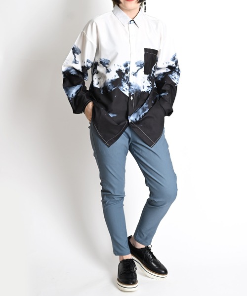 MARAI(マーライ)の「ストレッチテーパードパンツ スリムパンツ(その他パンツ・レディース・ブラウン/ブラック/ブルー/グレイッシュベージュ・MEDIUM/SMALL)」の19枚目の写真