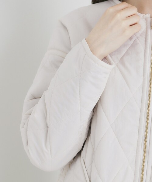 ディーゼル　リバーシブル　ナイロンファージャケット　美品　11月クリーニング済み セール】 リバーシブル キルティングフェイクファーブルゾン【洗濯機