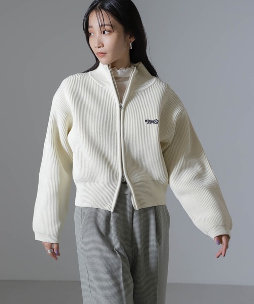 セール】PENNEYS別注TheFOXハイネックジップニットトップス(ニット セール】PENNEYS別注TheFOXハイネックジップニットトップス(ニット