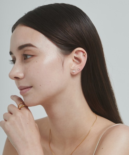 ciite' surgical stainless(シーテサージカルステンレス)の「【 金属アレルギー対応 】 3set pierce / ピアス3セット サージカルステンレス (両耳用)(ピアス(両耳用)・レディース・ゴールド/シルバー・FREE)」の5枚目の写真