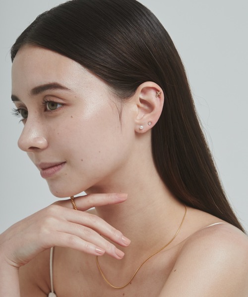 ciite' surgical stainless(シーテサージカルステンレス)の「【 金属アレルギー対応 】 3set pierce / ピアス3セット サージカルステンレス (両耳用)(ピアス(両耳用)・レディース・ゴールド/シルバー・FREE)」の7枚目の写真
