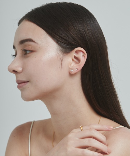 ciite' surgical stainless(シーテサージカルステンレス)の「【 金属アレルギー対応 】 3set pierce / ピアス3セット サージカルステンレス (両耳用)(ピアス(両耳用)・レディース・ゴールド/シルバー・FREE)」の8枚目の写真