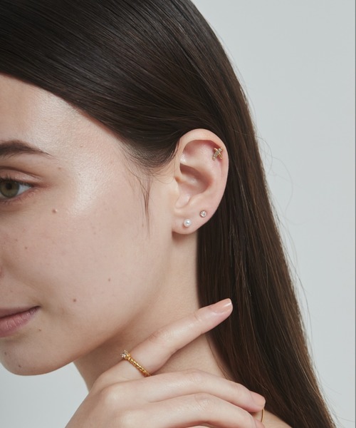 ciite' surgical stainless(シーテサージカルステンレス)の「【 金属アレルギー対応 】 3set pierce / ピアス3セット サージカルステンレス (両耳用)(ピアス(両耳用)・レディース・ゴールド/シルバー・FREE)」の9枚目の写真