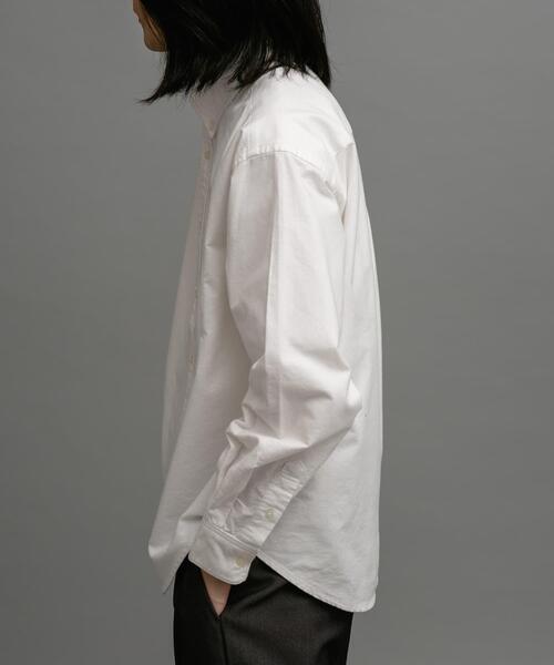 URBAN RESEARCH Sonny Label(アーバンリサーチサニーレーベル)の「起毛オックスボタンダウンシャツ(シャツ/ブラウス・メンズ・ブラック/オフホワイト/ネイビー/ブルー系その他/ブラック系その他・MEDIUM/LARGE/X-LARGE)」の9枚目の写真
