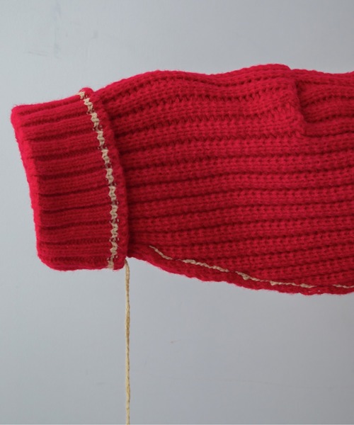 配色ハンドステッチZIPニットコート（その他アウター）｜VACANCY（ヴァカンシー）