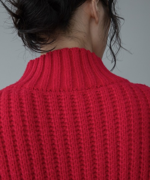 配色ハンドステッチZIPニットコート（その他アウター）｜VACANCY（ヴァカンシー）