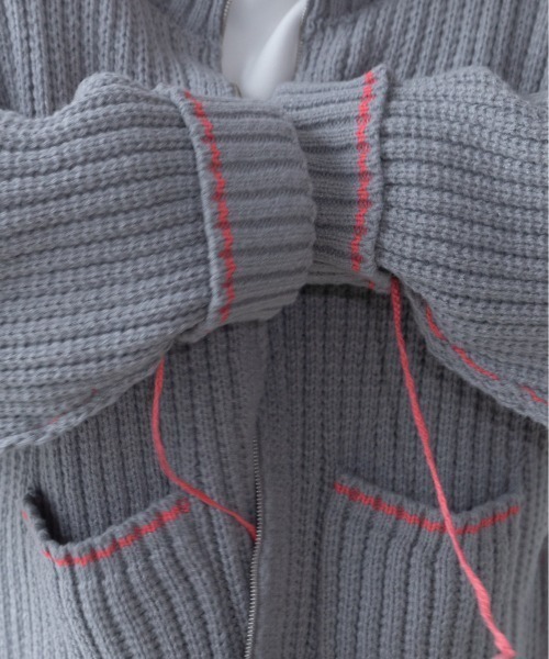 配色ハンドステッチZIPニットコート（その他アウター）｜VACANCY（ヴァカンシー）