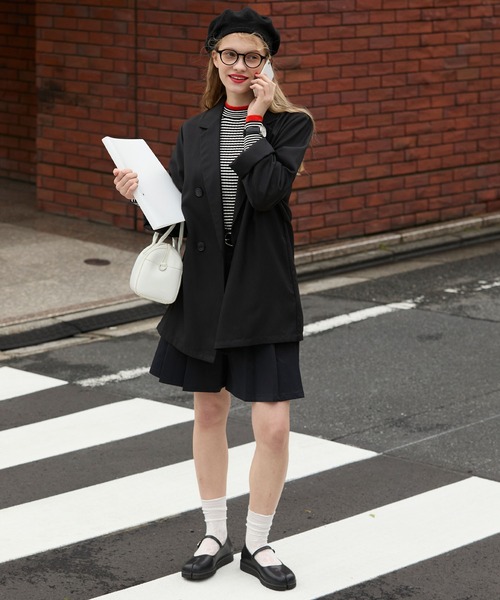 BONLECILL（ボンルシール）の「【軽量】ボリュームソールメリージェーンタビシューズ（バレエシューズ・レディース・ブラック/ベージュ/シルバー・XL/L/M/S）」の7枚目の写真