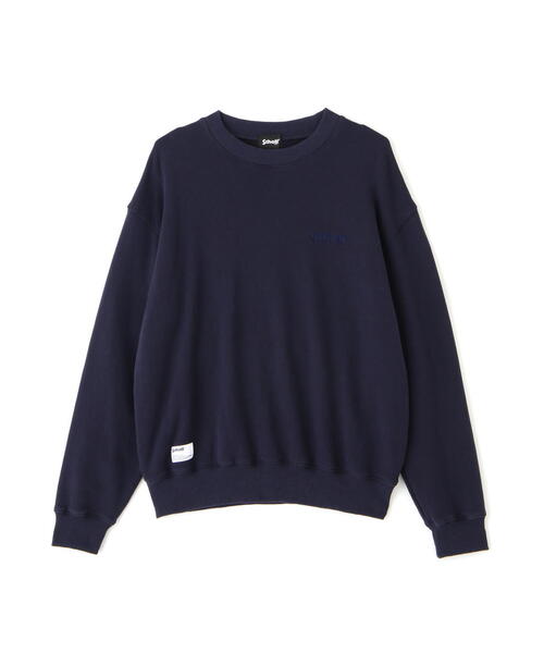 Schott/ショット/LEATHER ELBOW PATCH SWEAT/レザー エルボーパッチ