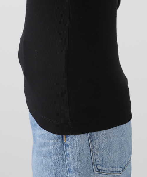 GANNI(ガニー)の「【GANNI / ガニー】Soft Cotton Rib Long Sleeve T-Shir T4026(Tシャツ/カットソー・レディース・ブラック・SMALL)」の17枚目の写真
