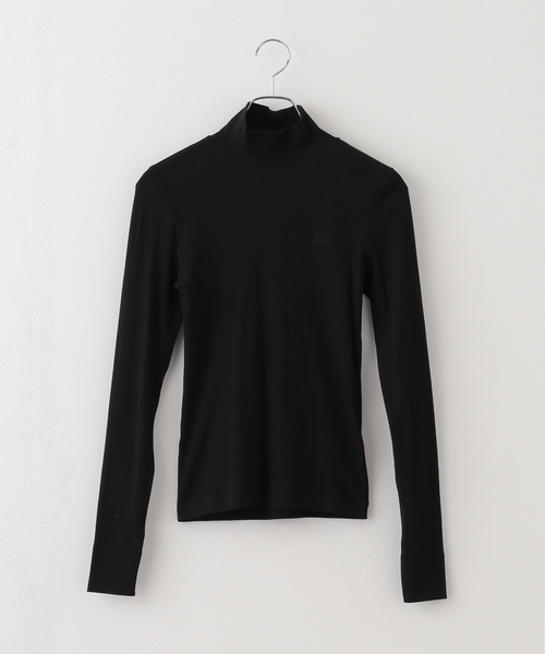 GANNI(ガニー)の「【GANNI / ガニー】Soft Cotton Rib Long Sleeve T-Shir T4026(Tシャツ/カットソー・レディース・ブラック・SMALL)」の20枚目の写真