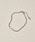 novice�i�m�[���B�X�j�́u�ynovice�zOverlap & Snake Chain Anklet�mStainless�n�i�A���N���b�g�j�v�b�V���o�[