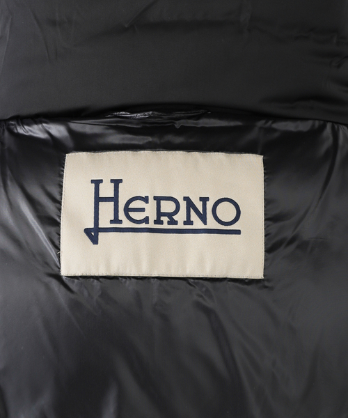 IENA(イエナ)の「HERNO/ヘルノ STAND COLOR DOWN ダウンジャケット PI001936D12170Z(ダウンジャケット/コート・レディース・ネイビー/ブラック・42/44)」の6枚目の写真