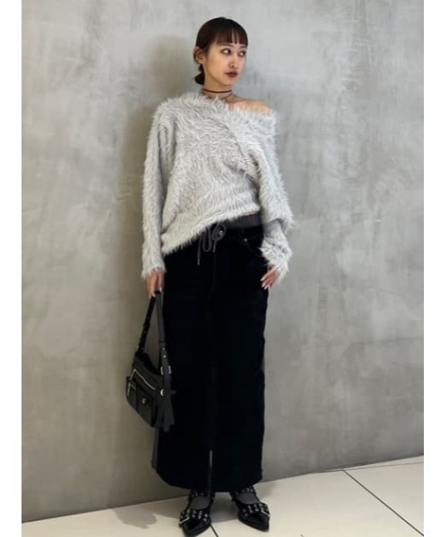 SLY(スライ)の「LACE UP HEART CHOKER レース アップ ハート チョーカー(チョーカー・レディース・シルバー・FREE)」の13枚目の写真