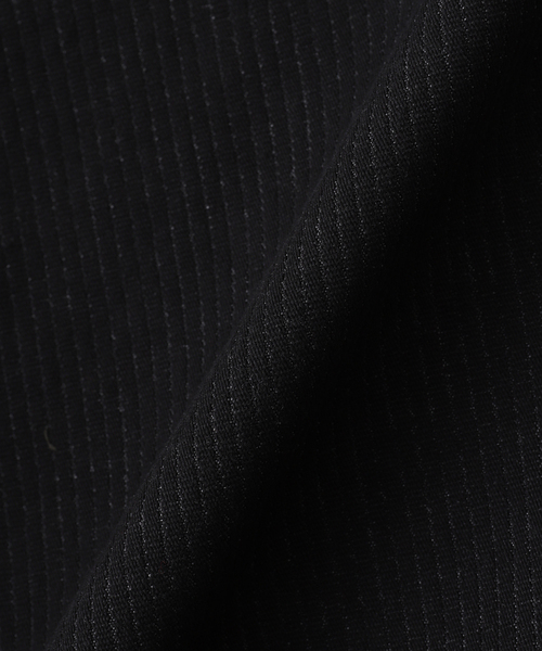 PULP/417EDIFICE(パルプフォーワンセブンエディフィス)の「【999HUMANITY / 999ヒューマニティ】AV PLEATS DENIM PANTS(デニムパンツ・メンズ・ブラック・1/2/3)」の5枚目の写真