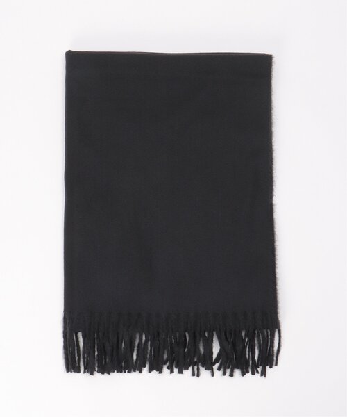 LBC（エルビーシー）の「シルクタッチマフラー（マフラー・レディース・ブラック/オフホワイト/ターコイズブルー・FREE）」の15枚目の写真