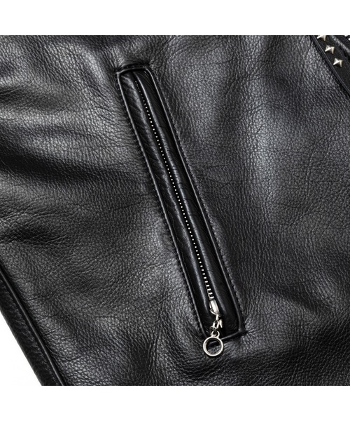 天*郎様 お値下げ交渉可能です　 vanson leathers レザージャケッ VANSON LEATHER(R) OVER SIZE DOUBLE RAIDERS JACKET