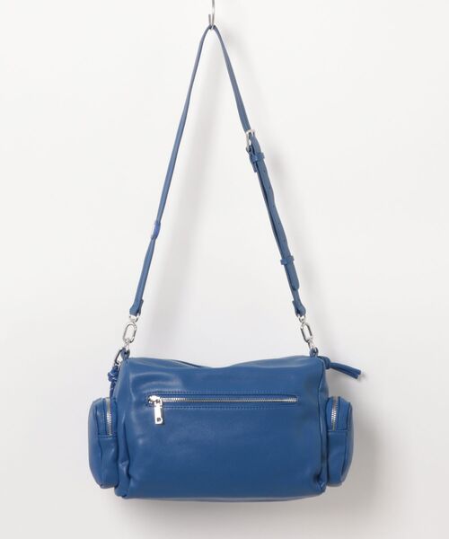 Desigual（デシグアル）の「ロゴ入りマルチポケットミディアムバッグ（ハンドバッグ・レディース・ブルー/イエロー・FREE）」の3枚目の写真