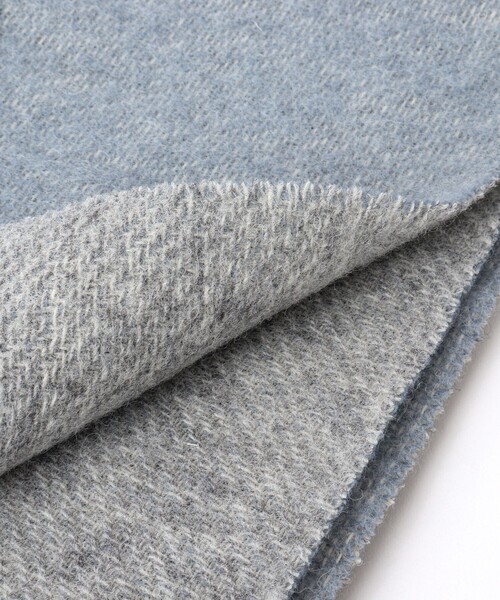 TWEED MILL（ツイードミル）の「【TWEEDMILL/ツイードミル】Pure New Wool Muffler 35 24AW（マフラー・メンズ・ライトブルー/ブラック系その他/ブルー系その他/ライトグリーン・FREE）」の11枚目の写真