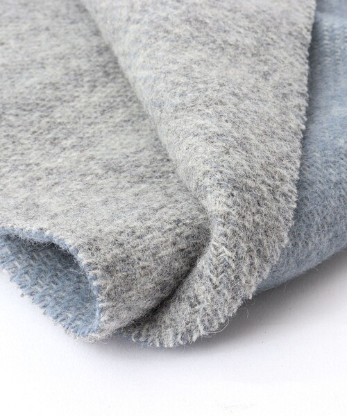 TWEED MILL（ツイードミル）の「【TWEEDMILL/ツイードミル】Pure New Wool Muffler 35 24AW（マフラー・メンズ・ライトブルー/ブラック系その他/ブルー系その他/ライトグリーン・FREE）」の14枚目の写真