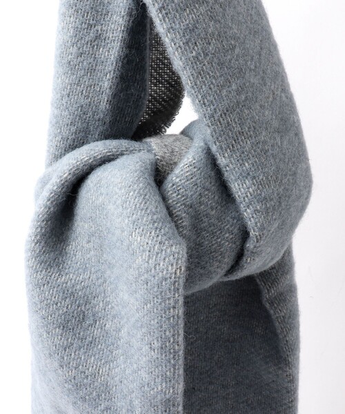TWEED MILL（ツイードミル）の「【TWEEDMILL/ツイードミル】Pure New Wool Muffler 35 24AW（マフラー・メンズ・ライトブルー/ブラック系その他/ブルー系その他/ライトグリーン・FREE）」の18枚目の写真