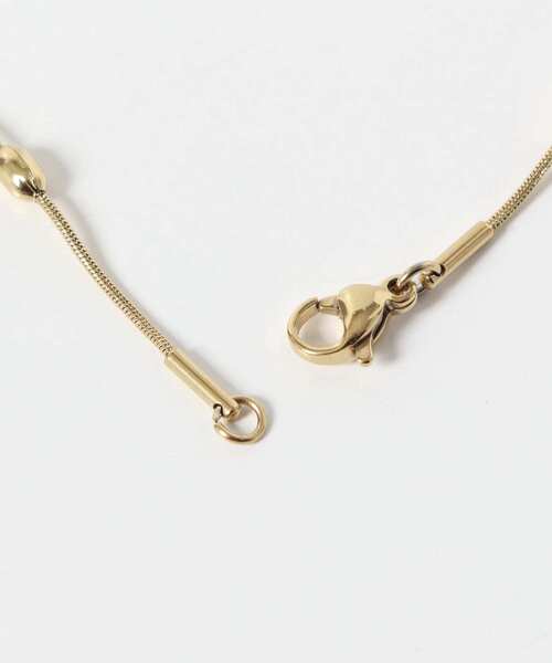 SMELLY（スメリー）の「ステンレスボールスネークネックレス（ネックレス・レディース・ゴールド・-）」の8枚目の写真