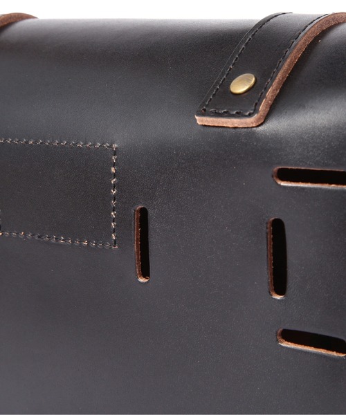 schott（ショット）の「Schott/ショット/SCHOTT TOOL BAG/ショット ツールバッグ（ショルダーバッグ・メンズ・ブラック・F）」の9枚目の写真