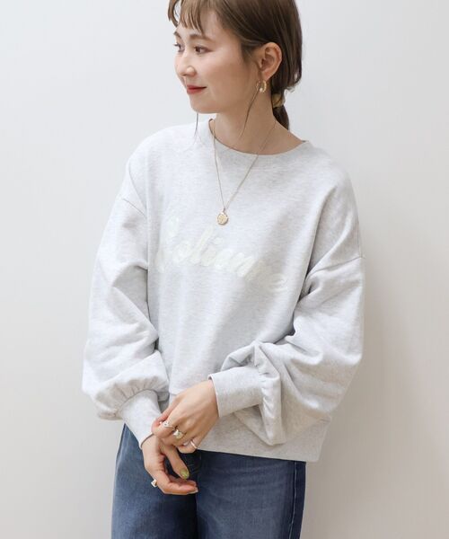 セール】サガラ刺繍スウェットプルオーバー（スウェット