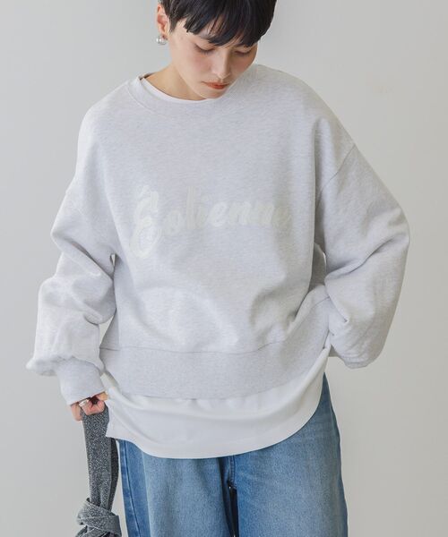 セール】サガラ刺繍スウェットプルオーバー（スウェット