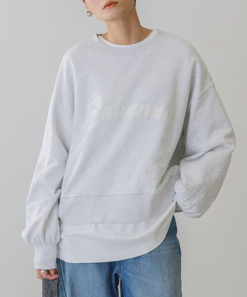 セール】サガラ刺繍スウェットプルオーバー（スウェット