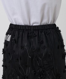 Ameri（アメリ）の「【AMERI/アメリ】別注 3D FLOWER LAYERED SKIRT  