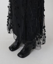 Ameri（アメリ）の「【AMERI/アメリ】別注 3D FLOWER LAYERED SKIRT  