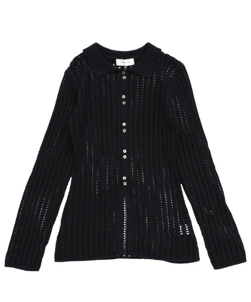 select MOCA（セレクトモカ）の「スリムラインメッシュカーディガン（カーディガン/ボレロ・レディース・アイボリー/ブラック・FREE）」の22枚目の写真