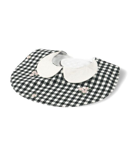 BRANSHES（ブランシェス）の「【おそろい】さくら刺繍スタイ（スタイ/よだれかけ・キッズ・ブラック/ブルー・FREE）」の13枚目の写真