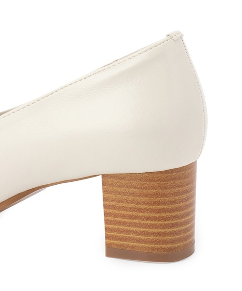 ROPE' PICNIC（ロペピクニック）の「ROPE' PICNIC PASSAGE byHARUTA/ヒールアップローファー（ローファー・レディース・キナリ/ブラック・23.0cm/23.5cm/24.0cm）」の12枚目の写真