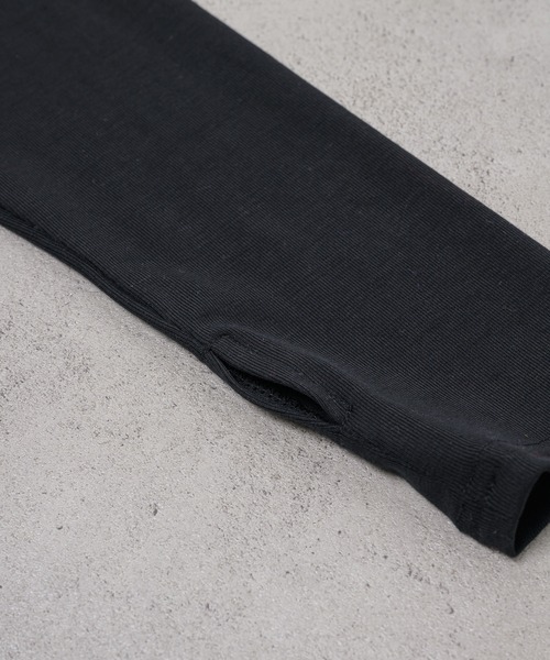 yae（ヤエ）の「2way many button top / メニーボタントップス（Tシャツ/カットソー・レディース・グレー/ブラック/レッド・FREE）」の11枚目の写真