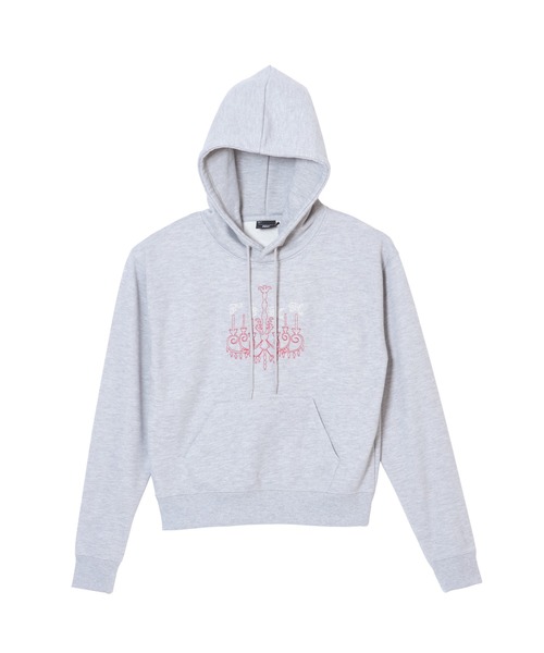 FCMM(エフシーエムエム)の「CANDLE HOODIE/キャンドルフーディ(パーカー・レディース・グレー/ブラック/ホワイト・SMALL/MEDIUM)」の2枚目の写真